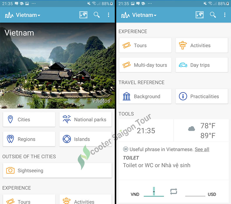 vietnam travel app