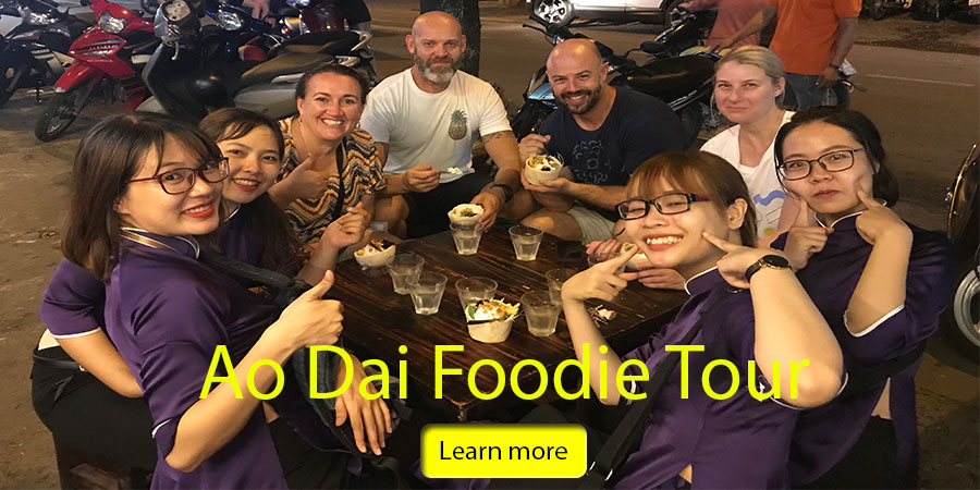 Ao Dai Ho Chi Minh Food Tour - Saigon Food Tour by motorbike